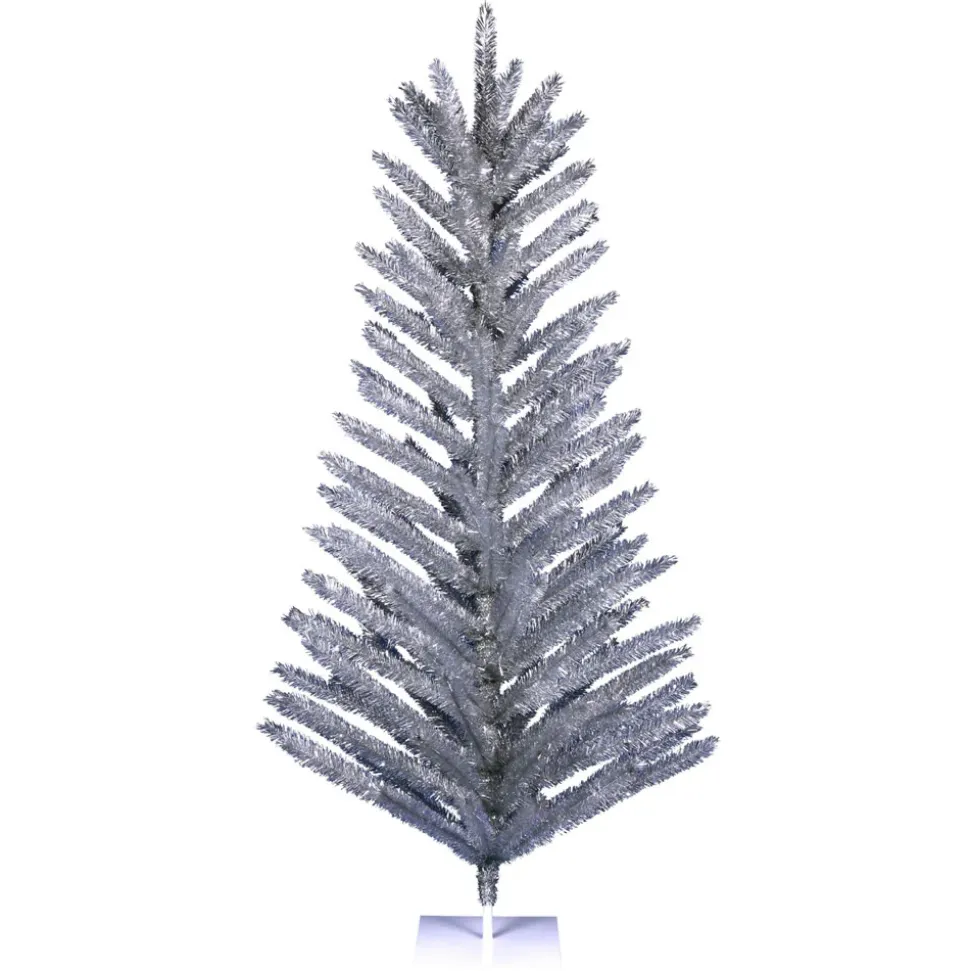 6' X 43" Vintage Aluminum 98 Branches, K196360, Vickerman