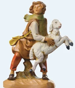 Aaron Shepherd With Sheep 5", Fontanini, 72563