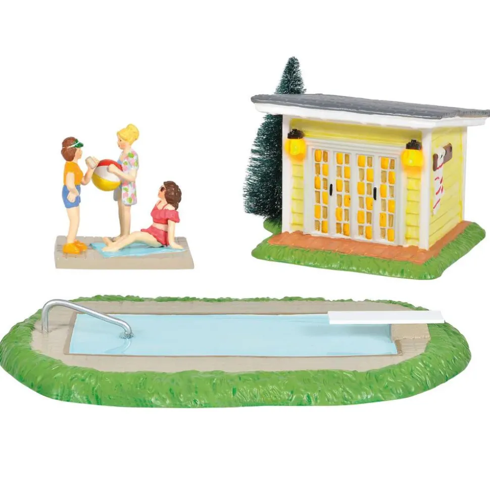 Christmas Vacation, Pool Fantasy, 6005457, Snow Village