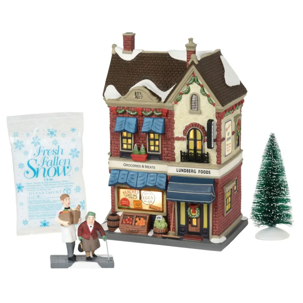 Cic, Lundberg Foods Set Of 4, 60000571, Christmas In The City
