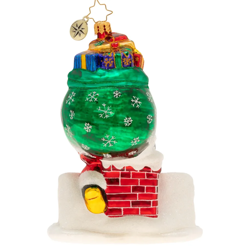 Cr, Down The Hatch Santa, 1020505, Christopher Radko