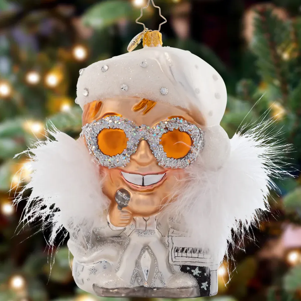Cr, Holiday " Star" , 1021645, Radko, Elton John