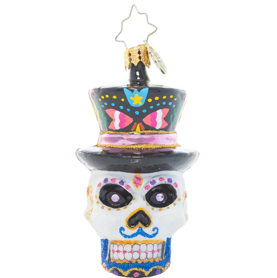 Cr, One Dapper Calavera Gem, 1021050, Christopher Radko