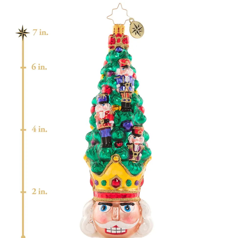 Cr, One Spruced Up Nutcracker, 1020747, Christopher Radko