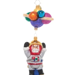 Cr, Santa In Space, 1021127, Radko