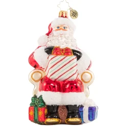 Cr, Santa's Lap Of Luxury, 1020606, Christopher Radko