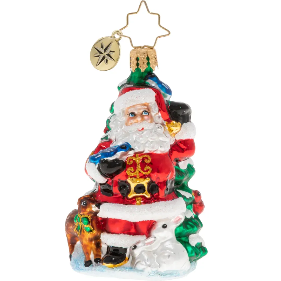 Cr, Santa's Menagerie Of Friends Gem, 1020251, Christopher Radko