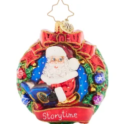 Cr, Santa's Story Time Gem, 1021438, Gem