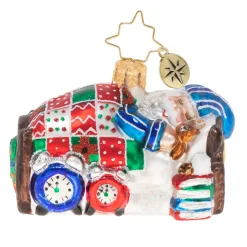 Cr, Sleepy Mr. Claus Gem, 1020261, Christopher Radko
