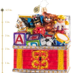Cr, Treasure Trove Toy Chest, 1020750, Christopher Radko