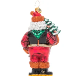 Cr, Winter Woodsman Santa, 1021308, Radko