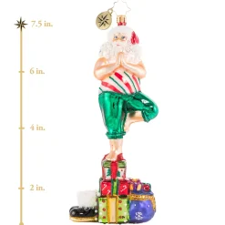 Cr, Yuletide Yoga, 1020634, Christopher Radko