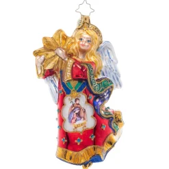 Cr, Christmas Star Angel, 1021443, Radko