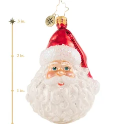 Cr, Classic St Nick, Gem, 1020647, Christopher Radko