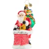 Cr, Down The Chimney He Goes!, 1020619, Christopher Radko