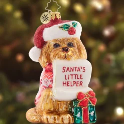 Cr, Festive Furry Friend, 1021510, Radko