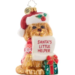 Cr, Festive Furry Friend, 1021510, Radko