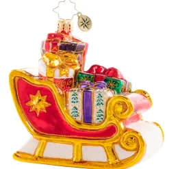 Cr, Glorious & Gilded Sleigh, 1020737, Christopher Radko