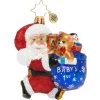 Cr, Hurry Santa Gem, 1020243, Christopher Radko