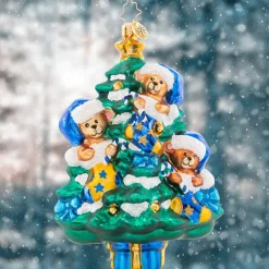 Cr, Merry Christmas Baby! Blue, 1021589, Radko