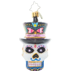 Cr, One Dapper Calavera Gem, 1021050, Christopher Radko