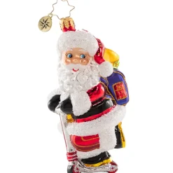 Cr, Santa Gets To Scootin', 1020724, Christopher Radko