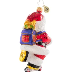 Cr, Santa Gets To Scootin', 1020724, Christopher Radko