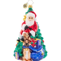 Cr, Santa's Best Friend - 2023, 1021624, Radko