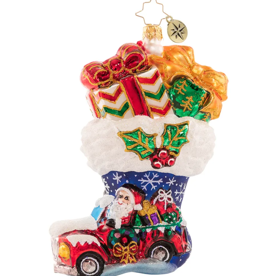Cr, Santa's Jam-Packed Ride, 1020713, Christopher Radko