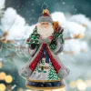 Cr, Santa's Snowy Scene, 1021363, Radko