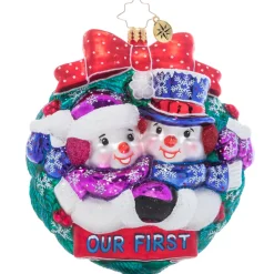Cr, Snowy First Christmas, 1021213, Christopher Radko