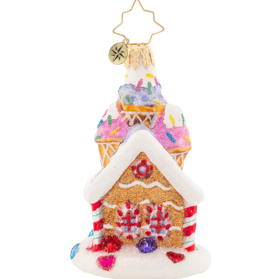 Cr, Sprinkled Sundae Chalet, Gem, 1021412, Radko