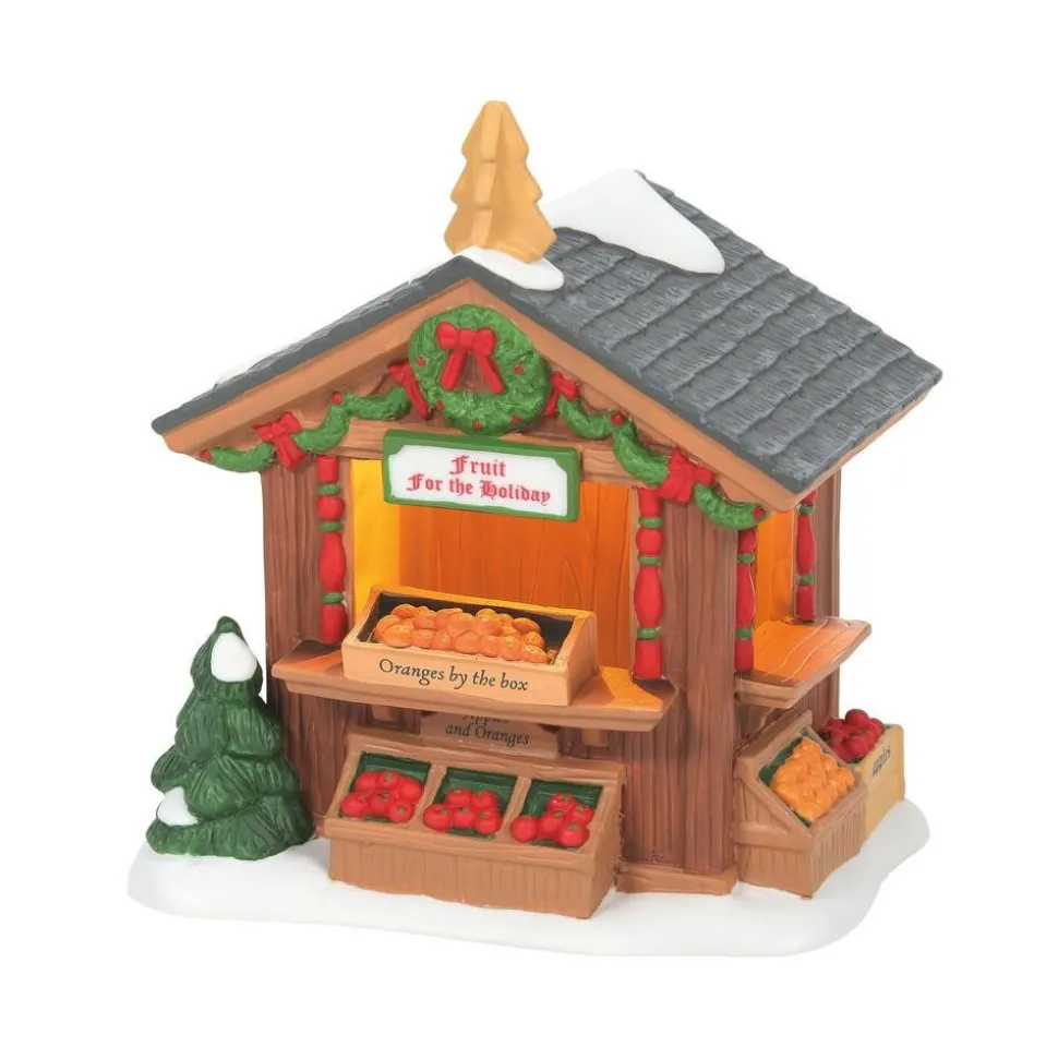 Dv, Dickens' Market Fruit Stand, 6009735, Dickens Village