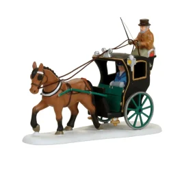 Dv, Holiday Cab Ride, Dickens Village, 4056638