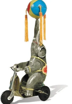 Elephant On Bike