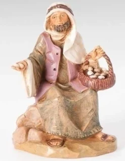Ezra, Egg Peddler 5", Fontanini, 57524