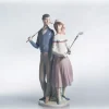 Golfing Couple