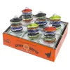 Halloween 6 Piece Lanterns With Tinsel