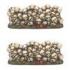 Hv, Scary Skeletons Wall St/2, 6011476, Halloween Village