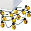 Hv, Sting Of 12 Pumpkin Lights, 56.2700, Halloween Village