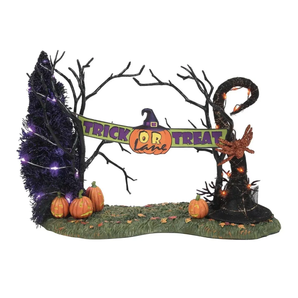 Hv, Trick Or Treat Lane Entrance, 6012299, Halloween Village
