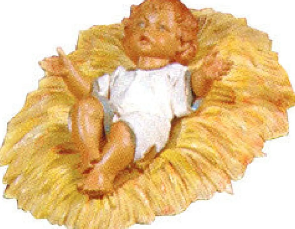 Infant Jesus & Cradle 20", Fontanini, 53413