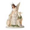 Jim Shore, White Woodland Angel/Friends, 6006581, Heartwood Creek