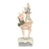 Jim Shore, White Woodland Stacked Animals, 6006576, Heartwood Creek