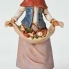 Keturah Girl With Fruits, 7.5", Fontanini, 52821