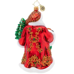 Magnificent Santa Ornament, 1019696, Christopher Radko