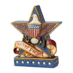 Never Forget Eagle Star, Mini, 6003977, Jim Shore