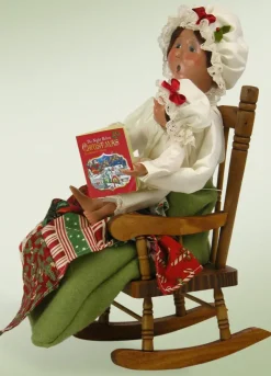 Night Before Christmas Reading, Byers Choice, 4821