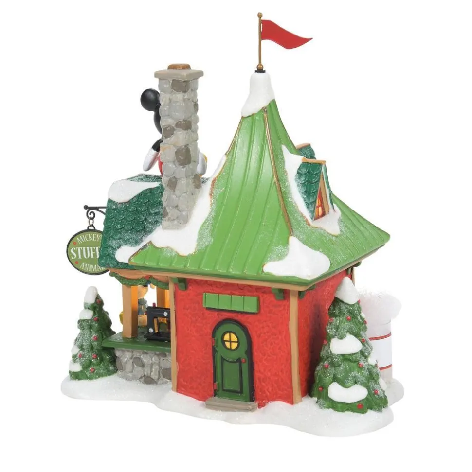 Np, Mickey's Stuffed Animals, 6007614, North Pole Village