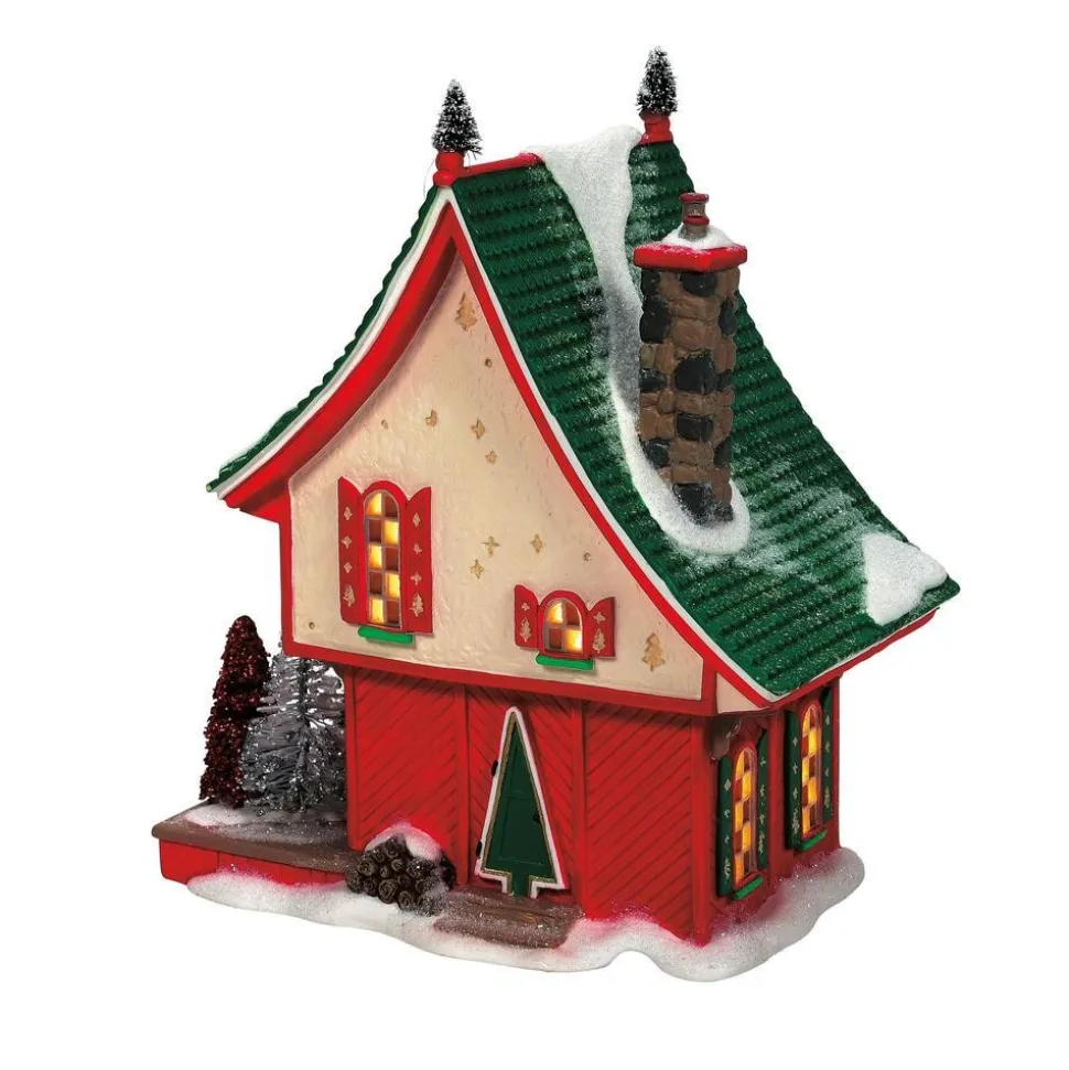 Np, North Pole Sisal Tree Factory, 6009763, North Pole Village